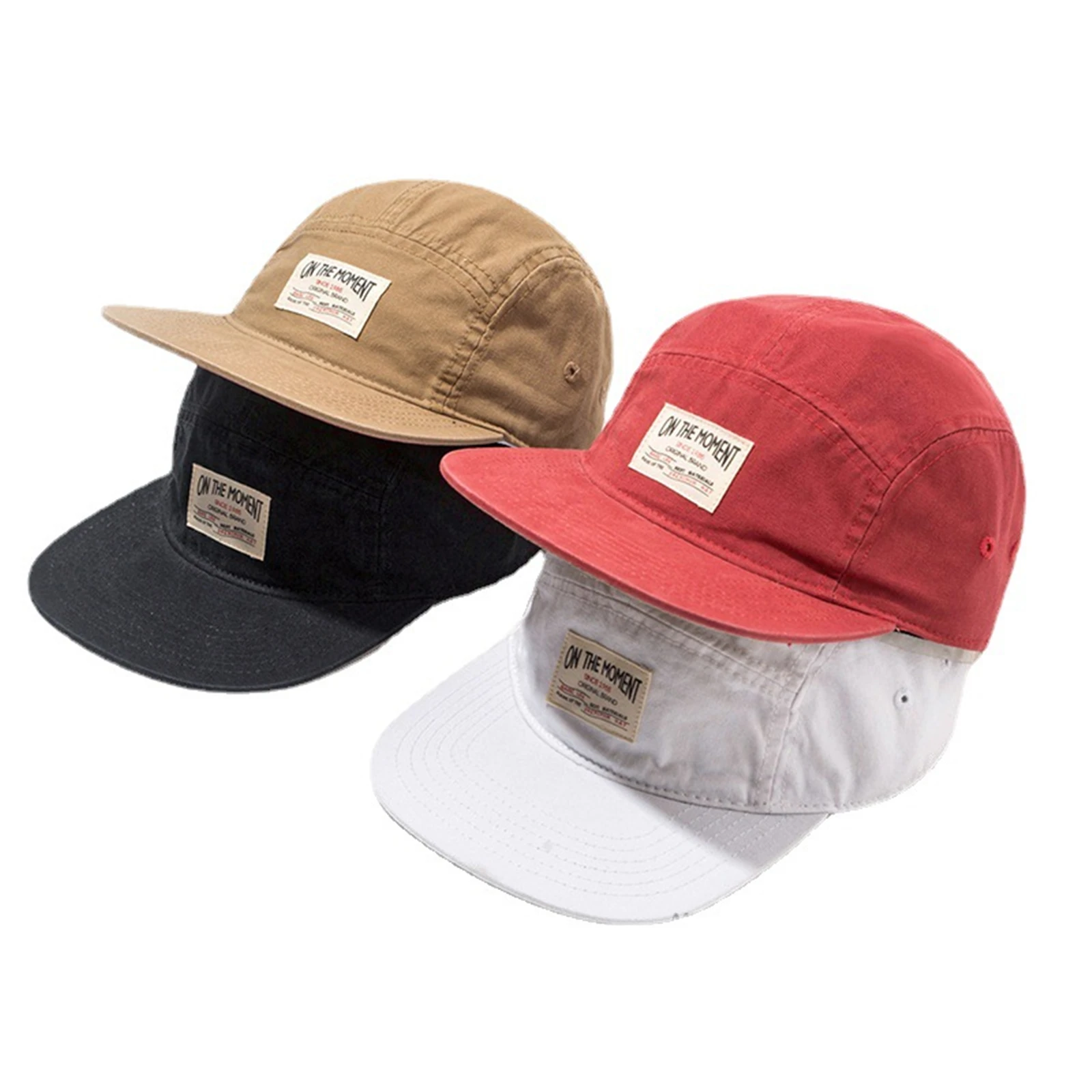 Corduroy Cap 5 Panel - SAAT INI, Topi Baseball 5 Panel