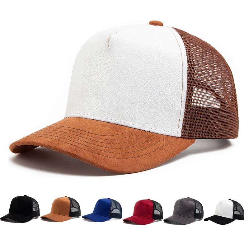 Corduroy Cap 5 Panel - Topi Trucker 5 Panel dengan Bahan