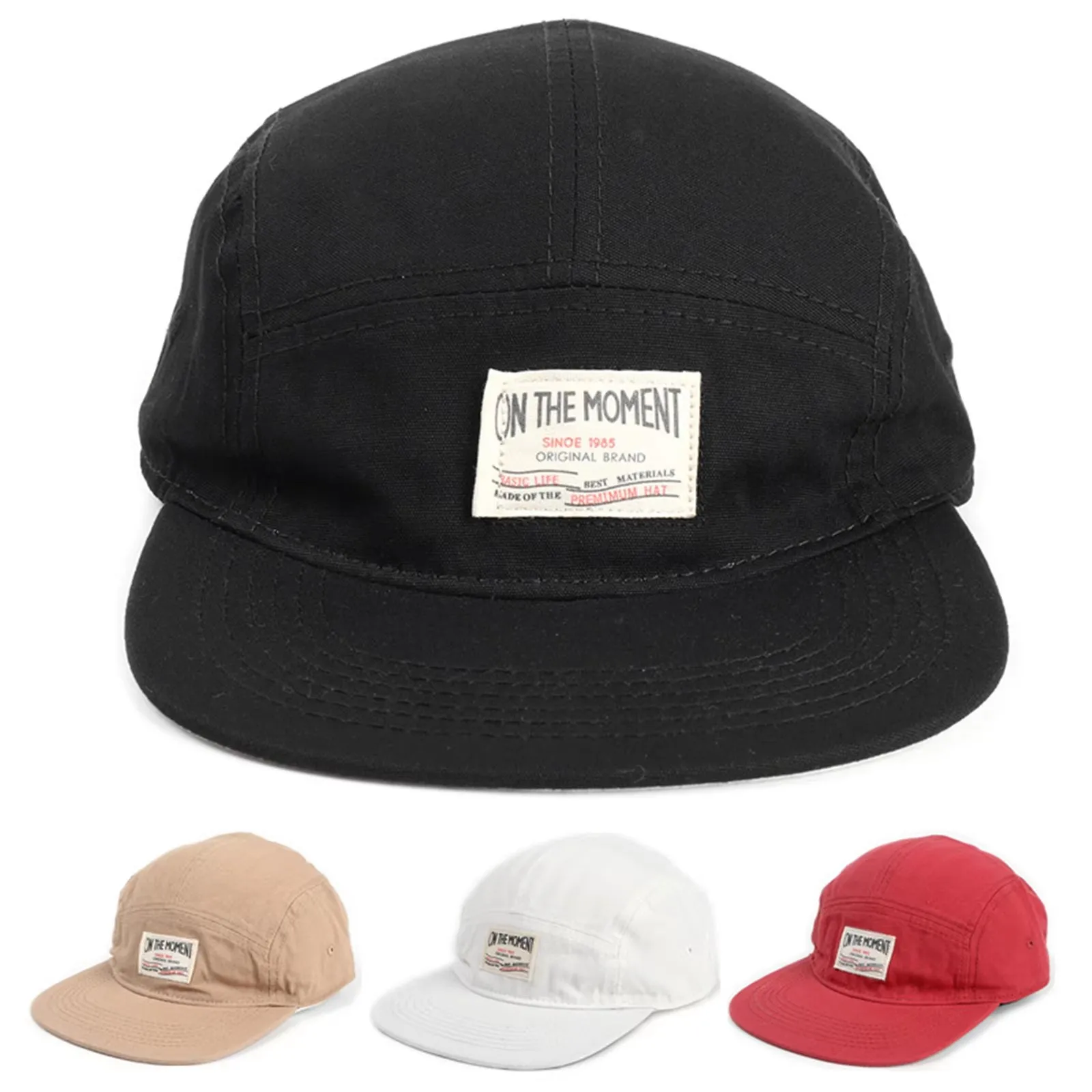 Corduroy Cap 5 Panel - Topi Baseball 5 Panel Katun Terbaru,