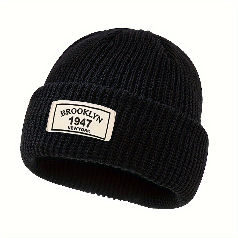 Topi Beanie Rajut Bergaris Uni - Beanie Cuffed Knit ulasan dan harga