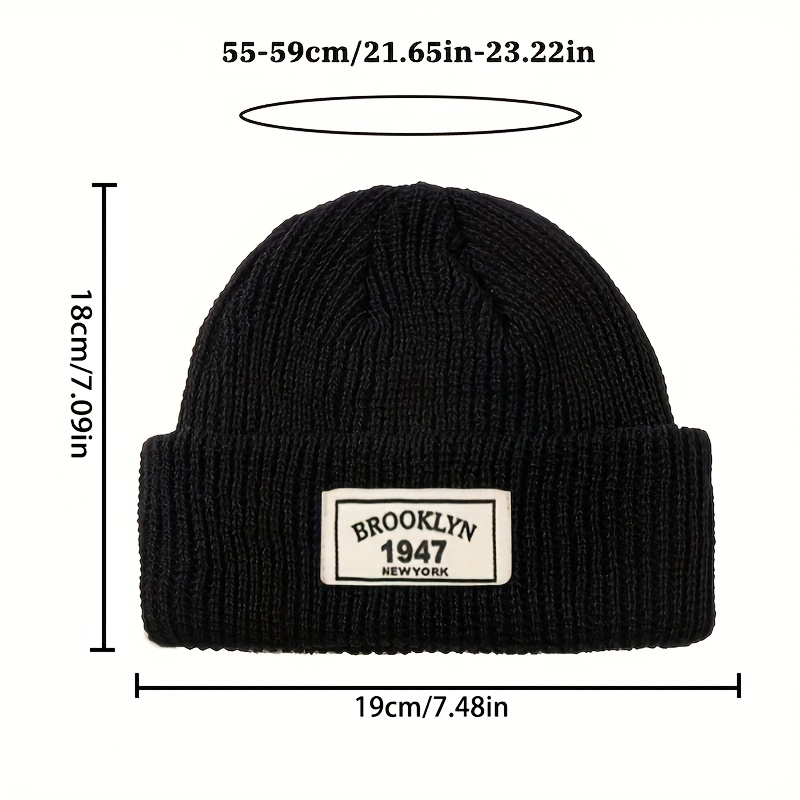 Topi Beanie Rajut Bergaris Uni - Beanie Cuffed Knit ulasan dan harga