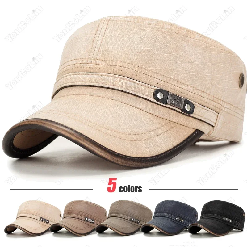 Topi Datar Berbahan Kulit Puda - Dad Hat Cotton ulasan dan harga