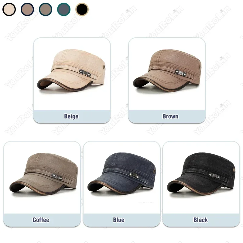 Topi Datar Berbahan Kulit Puda - Dad Hat Cotton ulasan dan harga