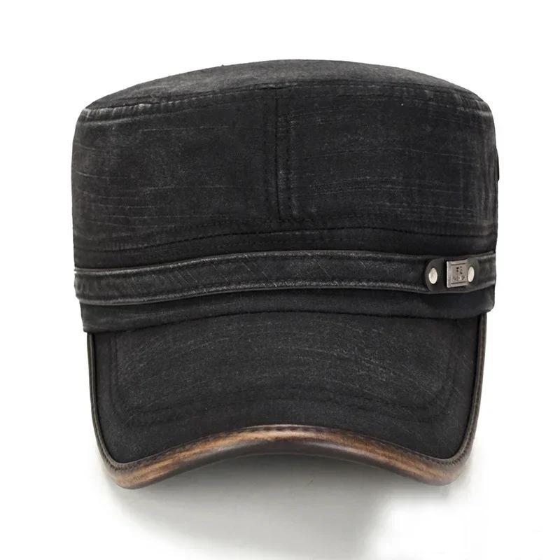Topi Datar Berbahan Kulit Puda - Dad Hat Cotton ulasan dan harga