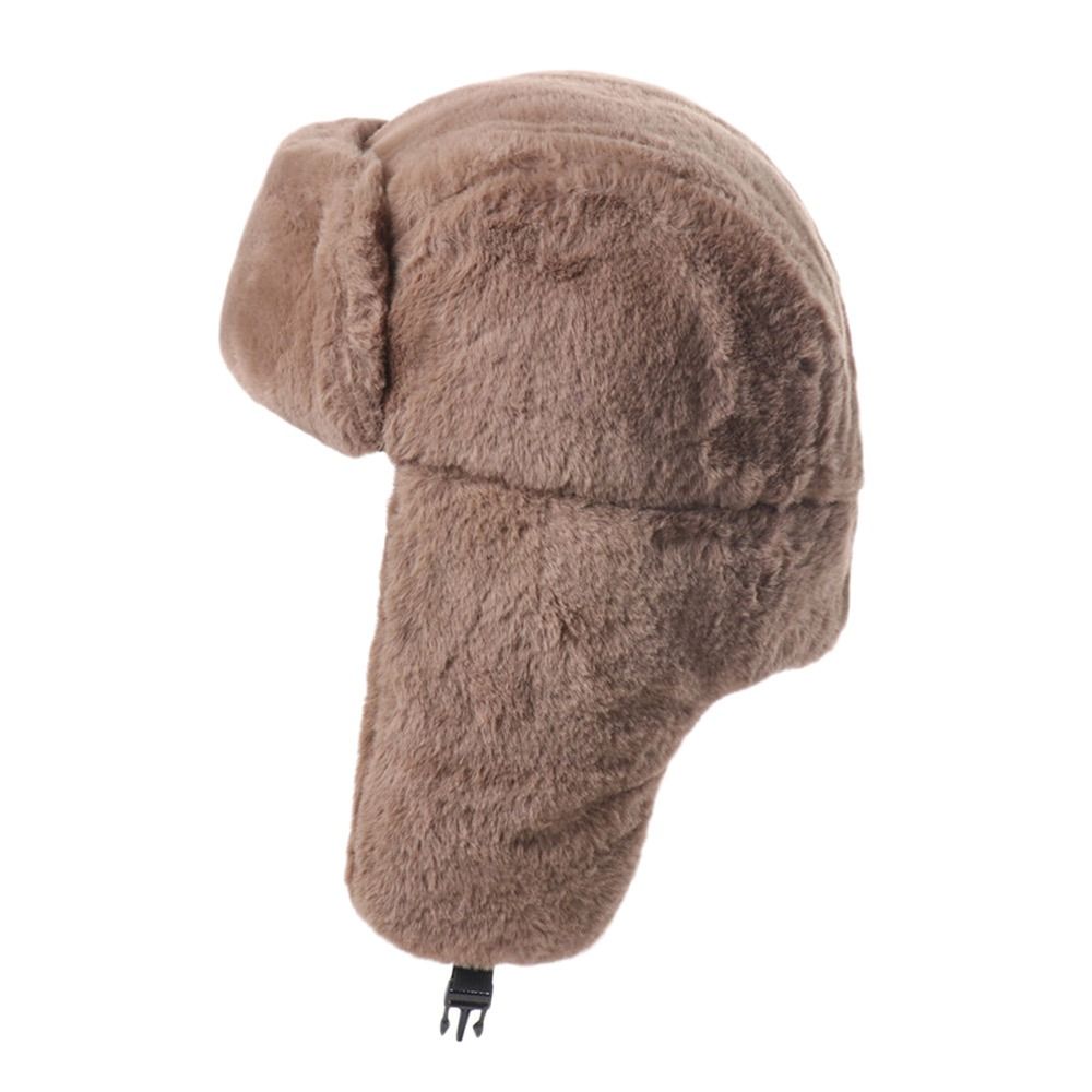 Topi Bomber tebal untuk pria w - Winter Trapper Hat ulasan dan harga