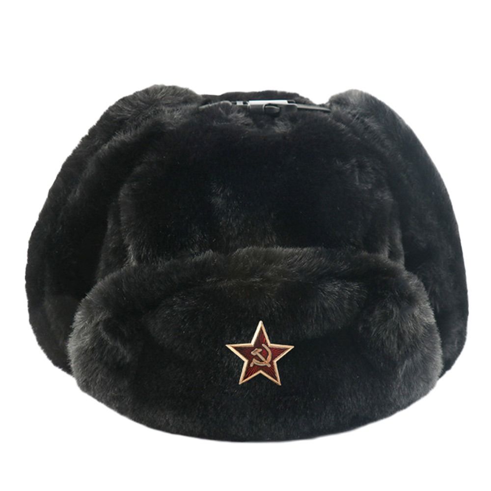Topi Bomber tebal untuk pria w - Winter Trapper Hat ulasan dan harga
