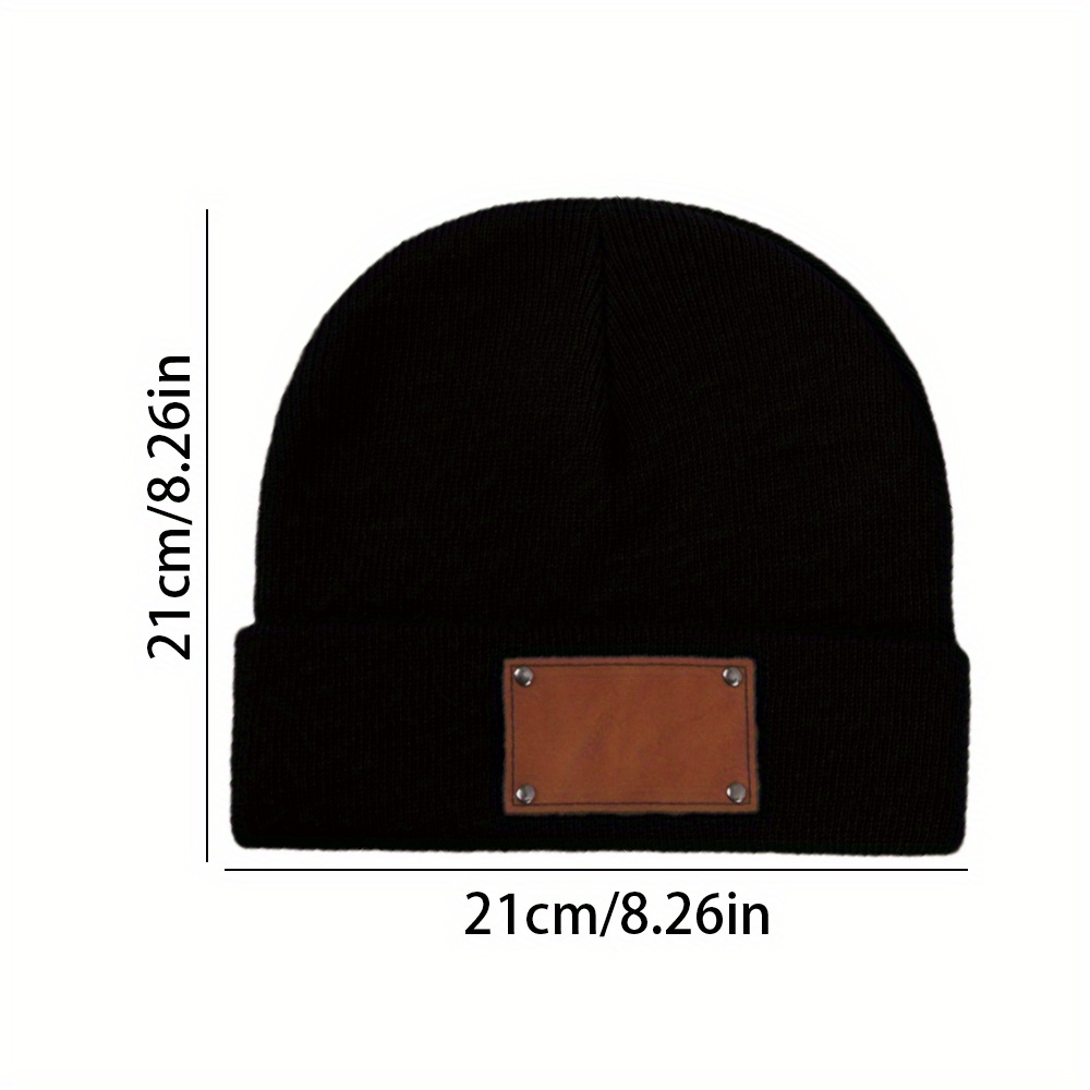 Topi Kupluk Rajut dengan Aksen - Beanie Cuffed Knit ulasan dan harga