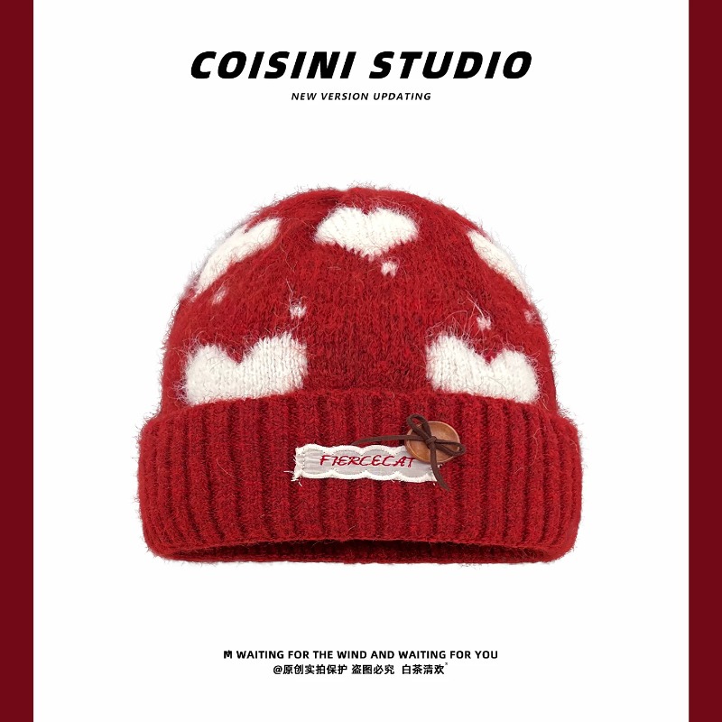 Topi Rajut Berbulu dengan Moti - Beanie Cuffed Knit ulasan dan harga