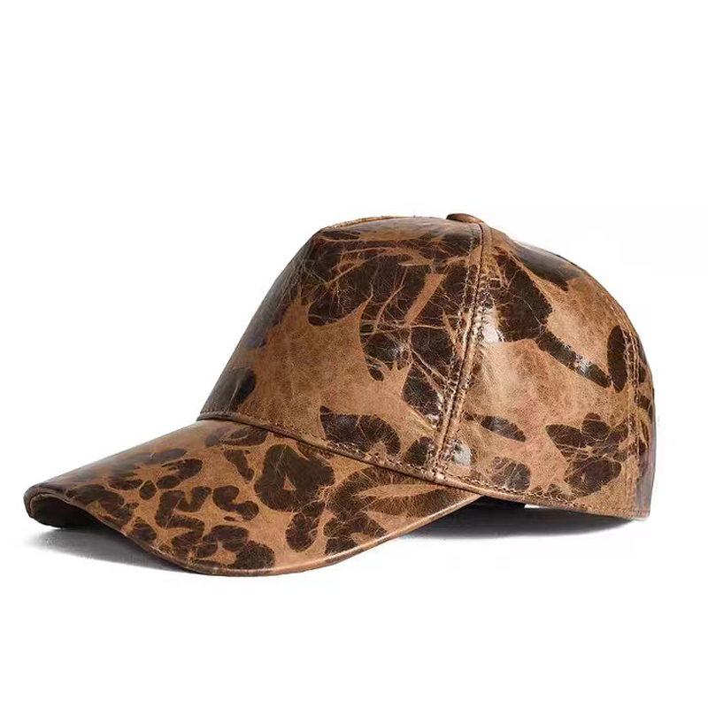 Topi Bisbol Kulit Cetak Huruf  - Baseball Cap Structured ulasan dan harga