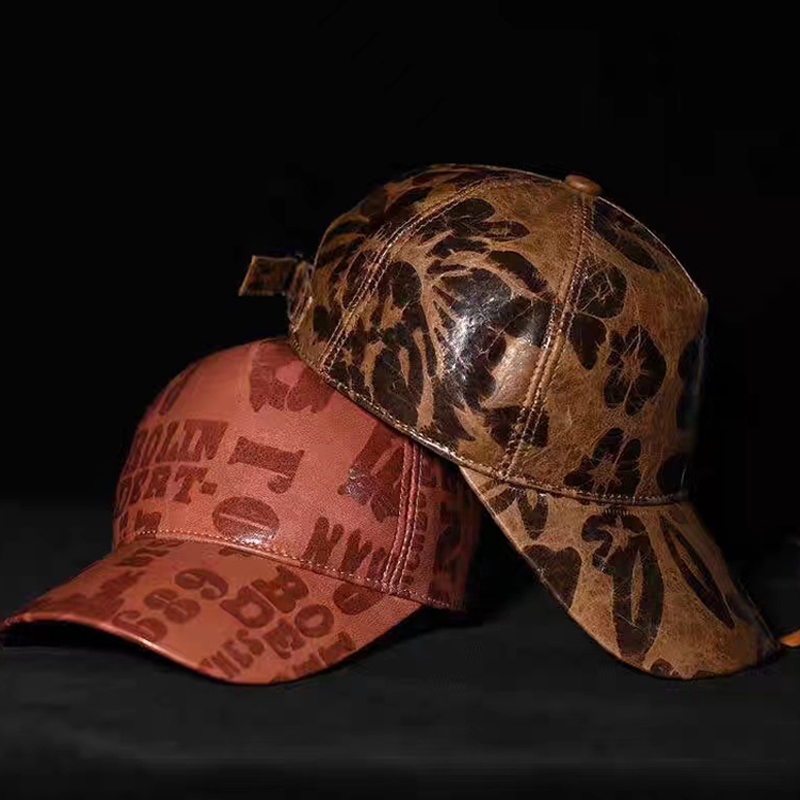 Topi Bisbol Kulit Cetak Huruf  - Baseball Cap Structured ulasan dan harga