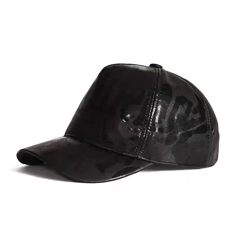 Topi Bisbol Kulit Cetak Huruf  - Baseball Cap Structured ulasan dan harga