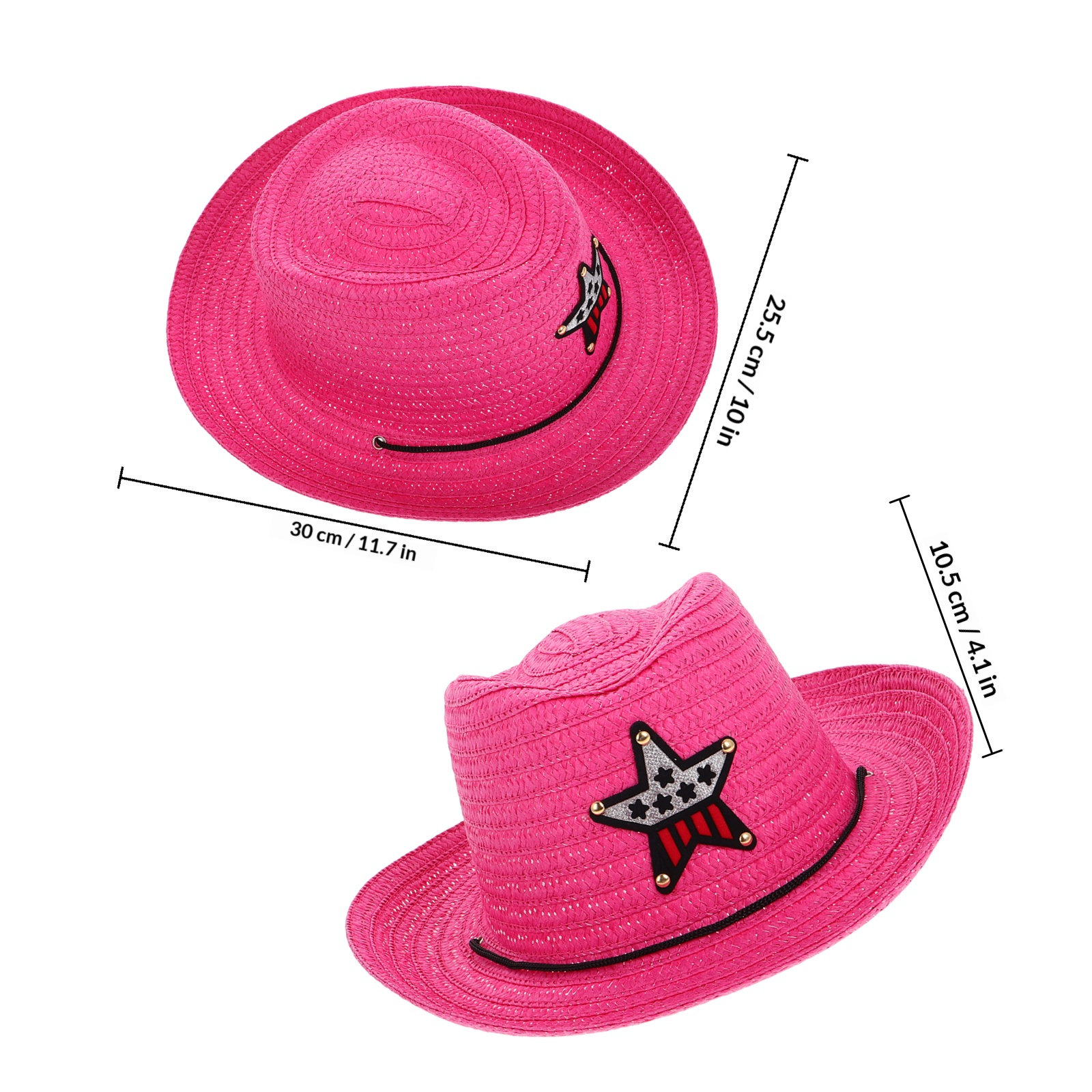 Topi jerami bergaya koboi untu - Cowboy Hat Straw ulasan dan harga