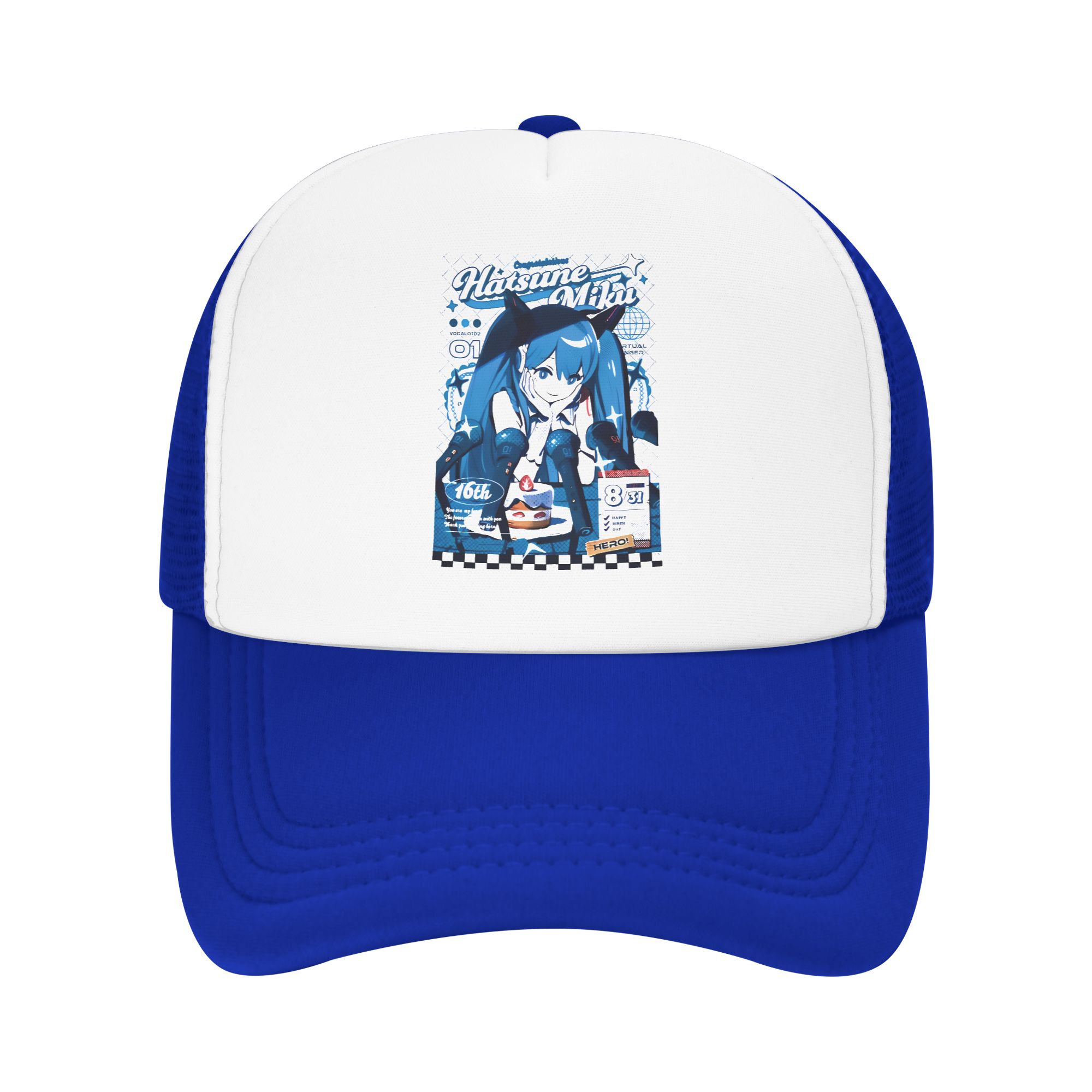 Topi Hatsune Miku, Topi Trucke - Trucker Cap Mesh ulasan dan harga